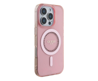 GUESS IML Rhinestones do iPhone 16 Pro Max różowy - 1278295 - zdjęcie 3